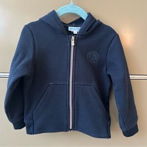 Jacadi zip-up sweater